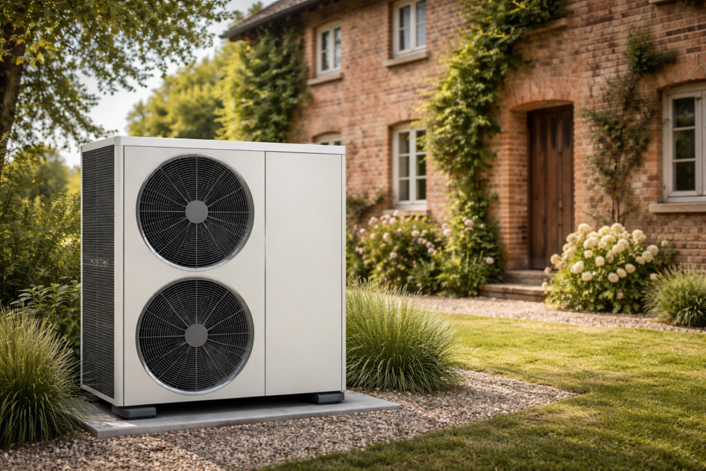 Pompe à chaleur en maison ancienne installation