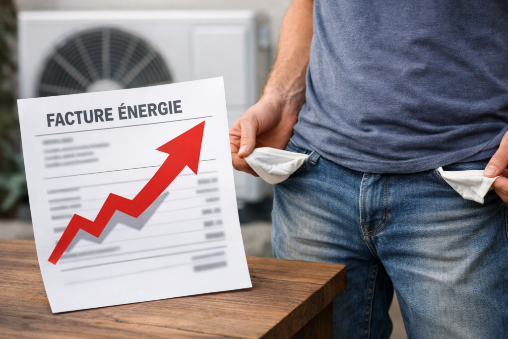 Pompe à chaleur consommation excessive