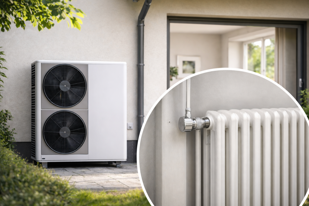 pompe à chaleur radiateurs