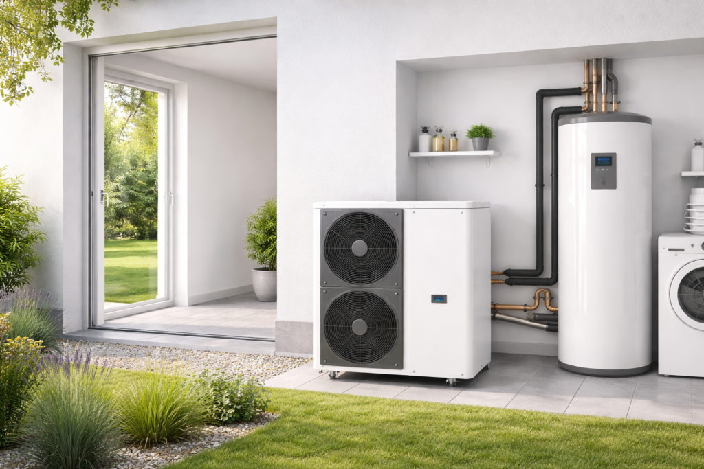 pompe à chaleur et ballon thermodynamique