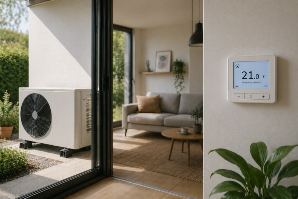 pompe à chaleur et inertie thermique