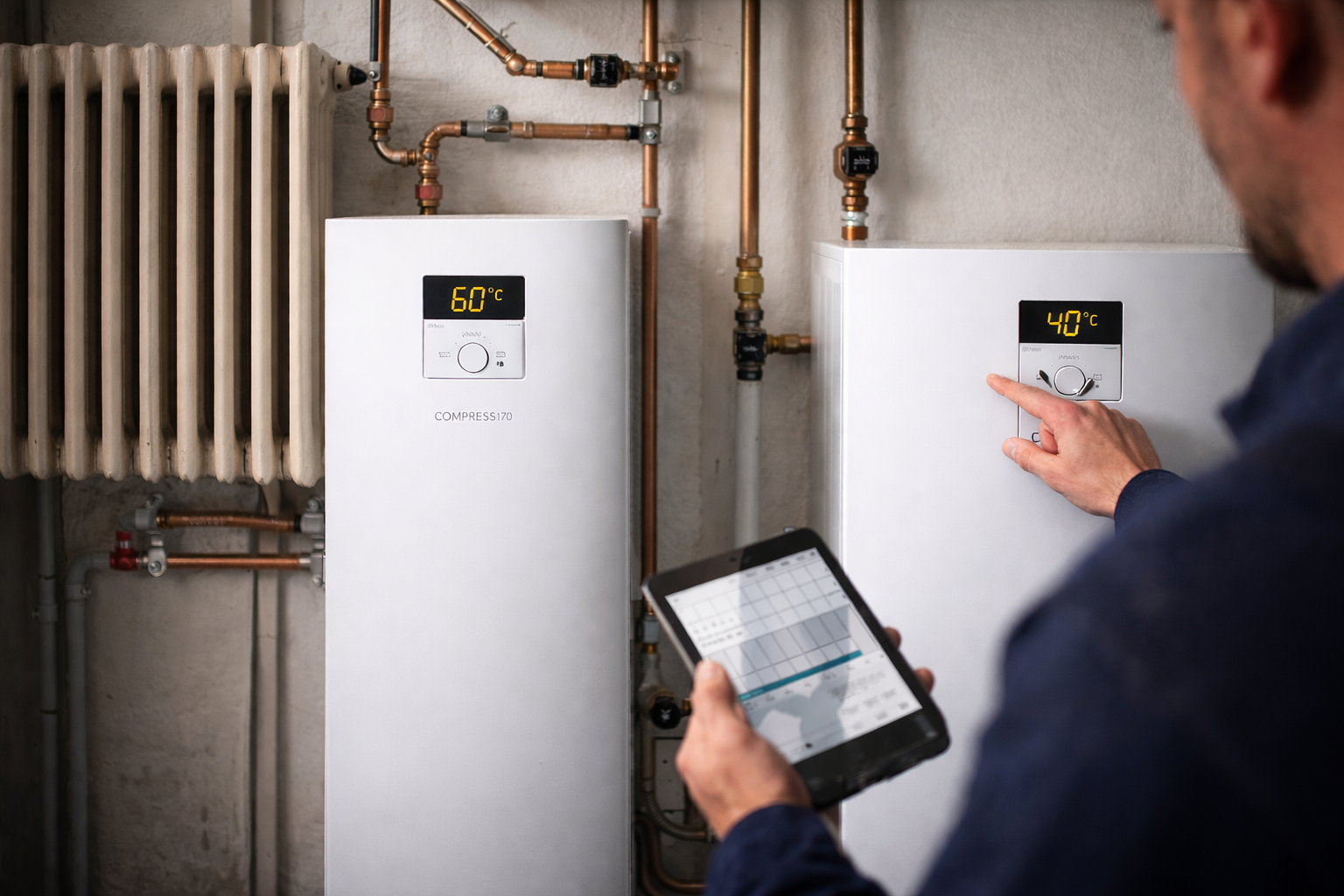 PAC haute vs basse température