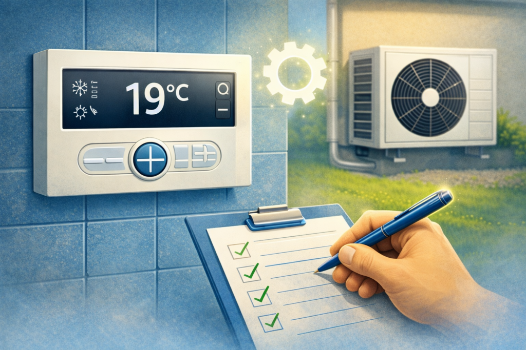 Quatre leviers d'amélioration pompe à chaleur